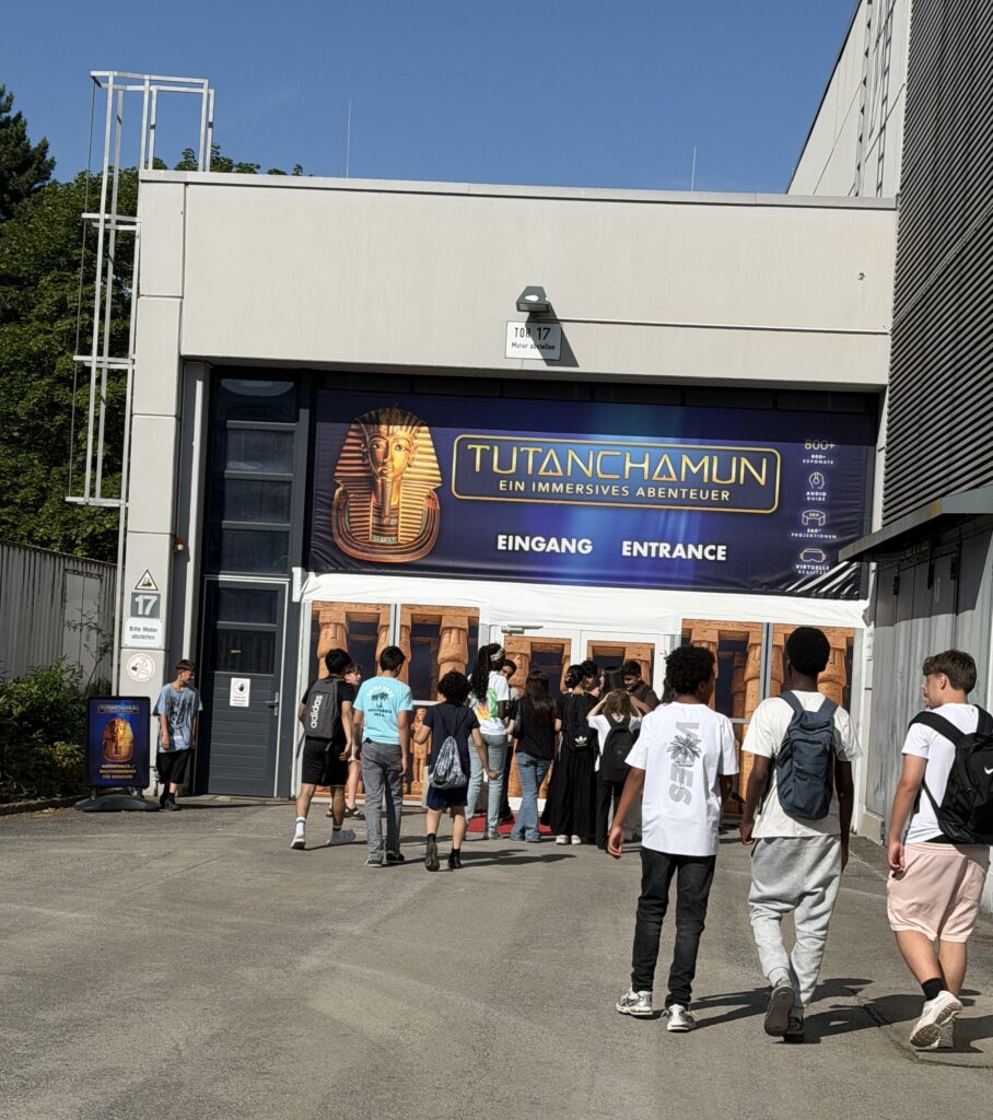 Read more about the article 7c Besuch der Tutanchamun-Ausstellung